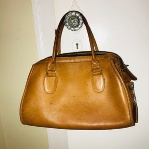Coach Bag | Vintage Coach Brown Bowler Bag